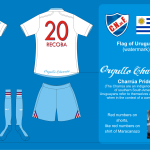 Nacional camiseta especial - Orgullo Charrúa